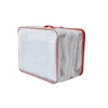 Clear Zippered Storage Bags | Closet Organizer Vinyl Bag for Bedding, Linen, Blankets, Duvet Covers, Comforters