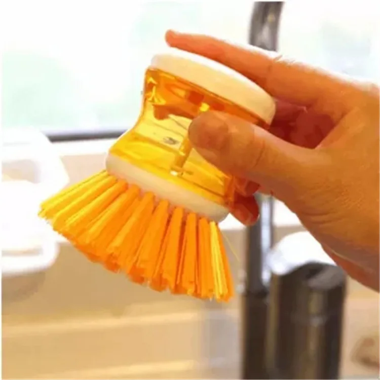 

Household Wash Pot Brush Kitchen Non-stick Oil Dish Brush Multi-function Can Be Manually Add Detergent