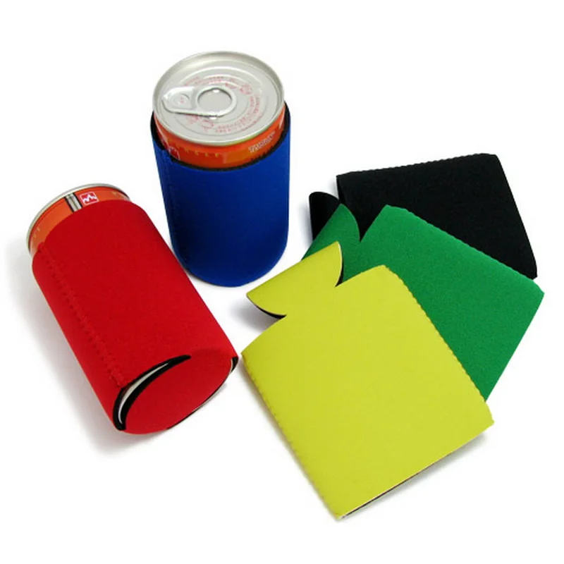 

Foldable Style Colorful Blanks Can Sleeves Cooler Bags For Can, Customized