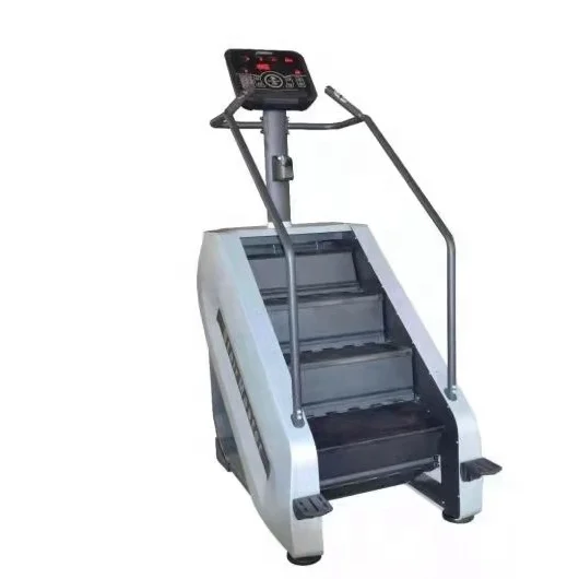 

2020 High quality new arrival gym machine LED keyboard China Stair master stepper climber stair climbing machine