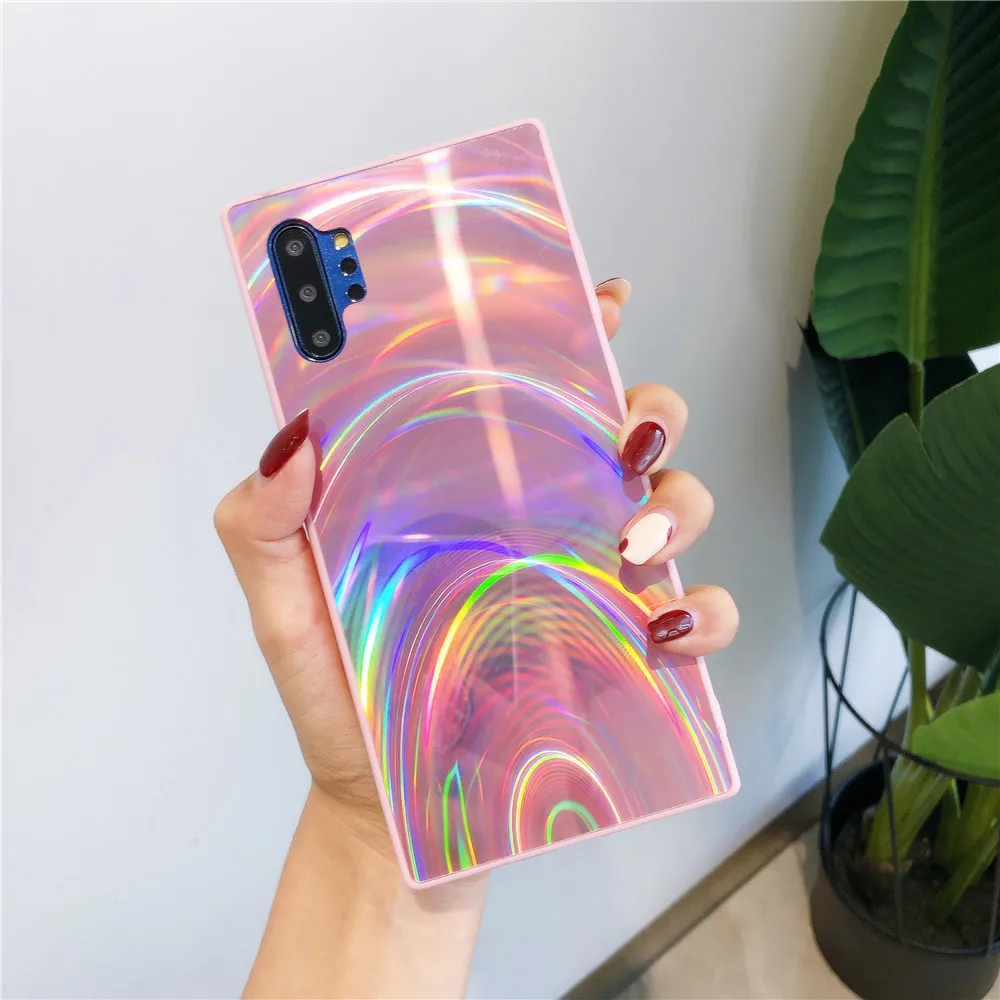 

3D Rainbow Phone Cases For Samsung Galaxy S21 S20 FE S10 S8 S9 Note 20 Ultra 10 Plus A51 A71 A10 A20 A30 A50 A70 A21S Case Cover, As pictures show