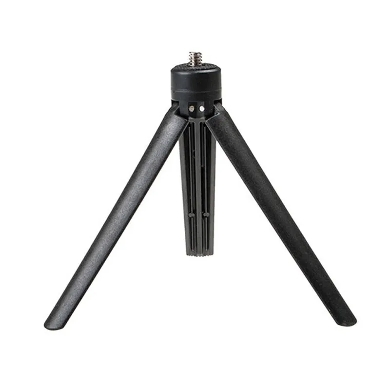 

Self-timer pole tripod mobile phone self-timer camera single-reflex micro-single portable compact base triangle, Black