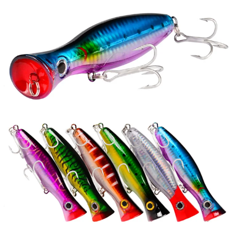 

Amazon hot sales wholesales 13cm 43g tuna fish darter popper lure