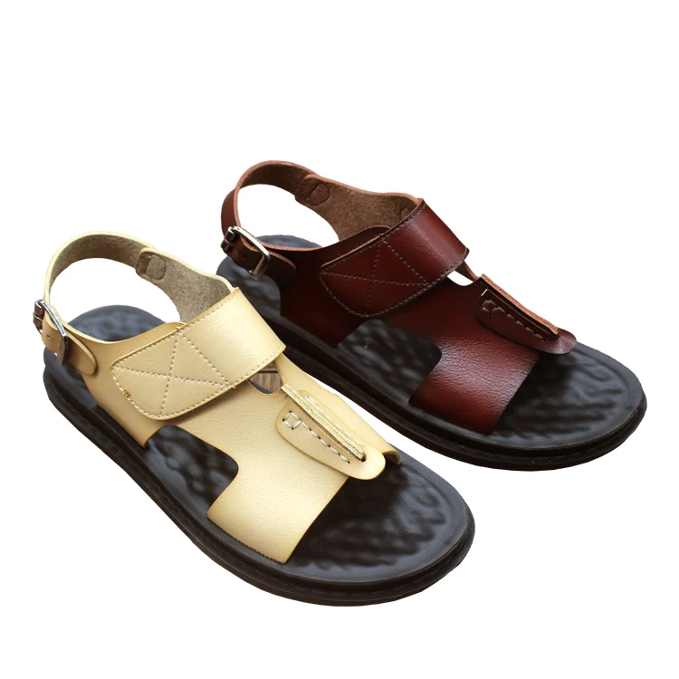 

Durable hand made walking men's leather sandals for men, Customizable