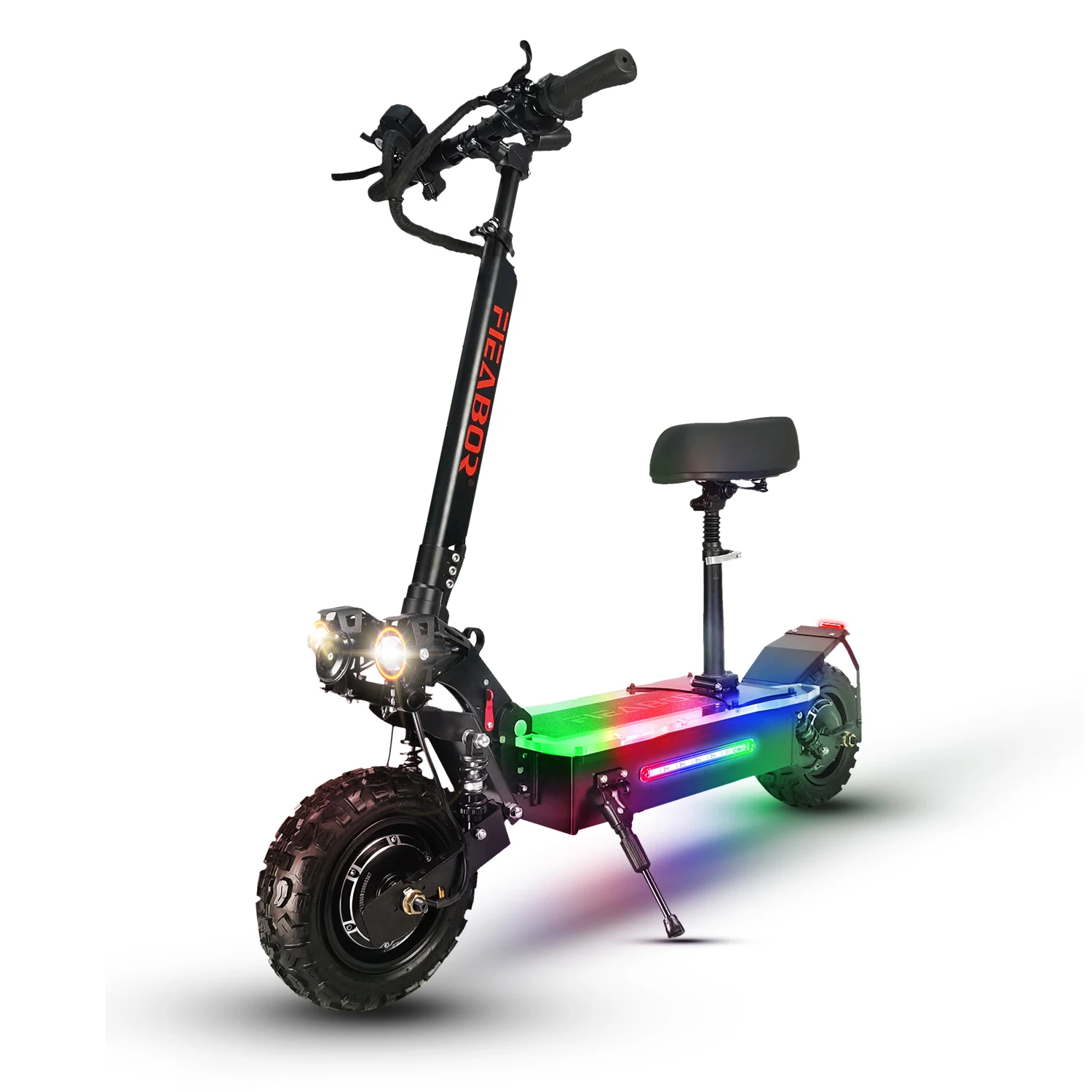 

Foreign hot-selling model Q06 plus cross-country road tires optional 5600W high-power electric scooter for adults