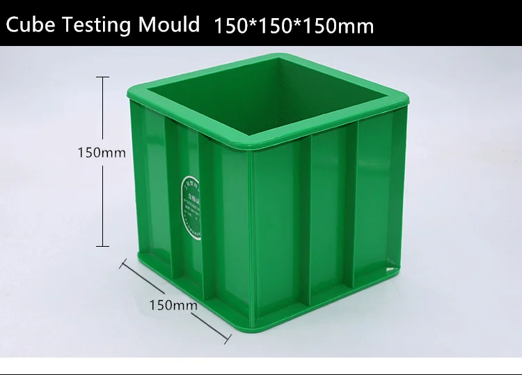 150x150x150mm Plastic Concrete Beam Test Mold / Abs Concrete Test Mould ...