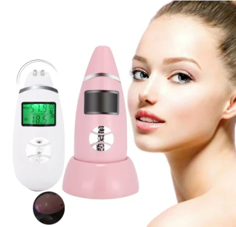 

Digital LCD Display Personal Face Skin Care Tool Facial Moisture Skin Oil Content Analyzer Tester