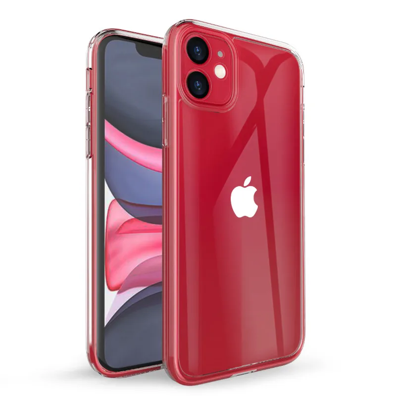 

For iPhone 11 Tempered Glass Case Cover Mobile Phone Case Clear Cover For iPhone 11 pro max