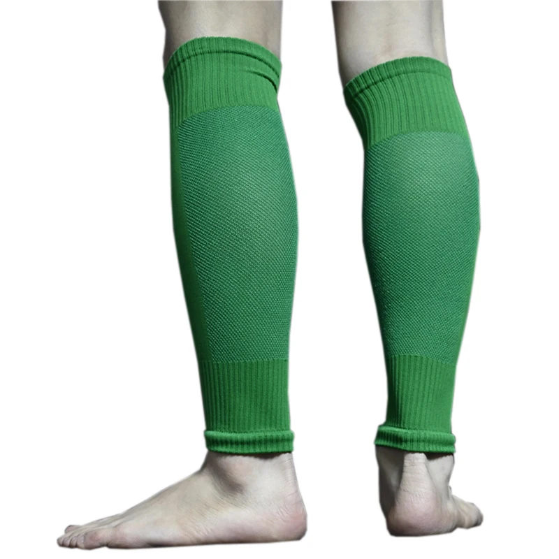 

Wholesale Soccer Socks Sleeve combined with Grip socks for football sport footless socks