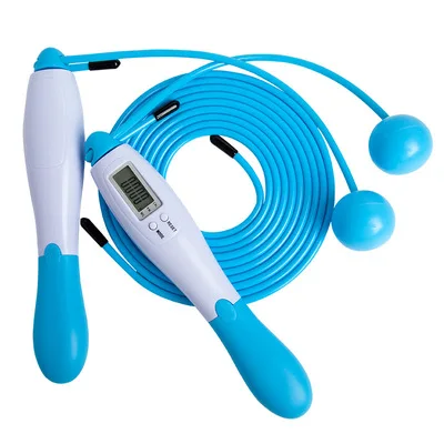 

Fitness Equipment Weighted Rope less Jump Rope Skipping Rope with Ball Bearings, Stock color or customized