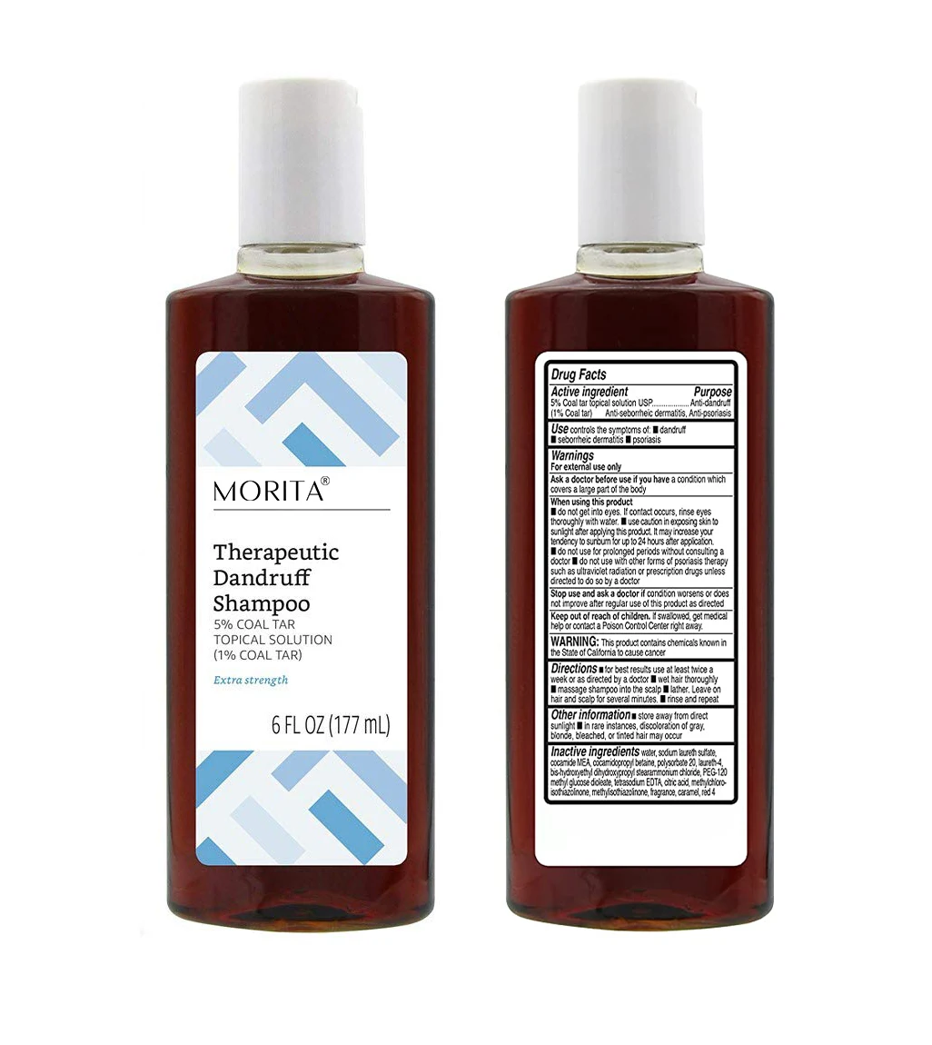

Processing Customization 5% Coal Tar Therapeutic Dandruff Shampoo Anti Hair Loss and Regrowth Shampoo of Low Price
