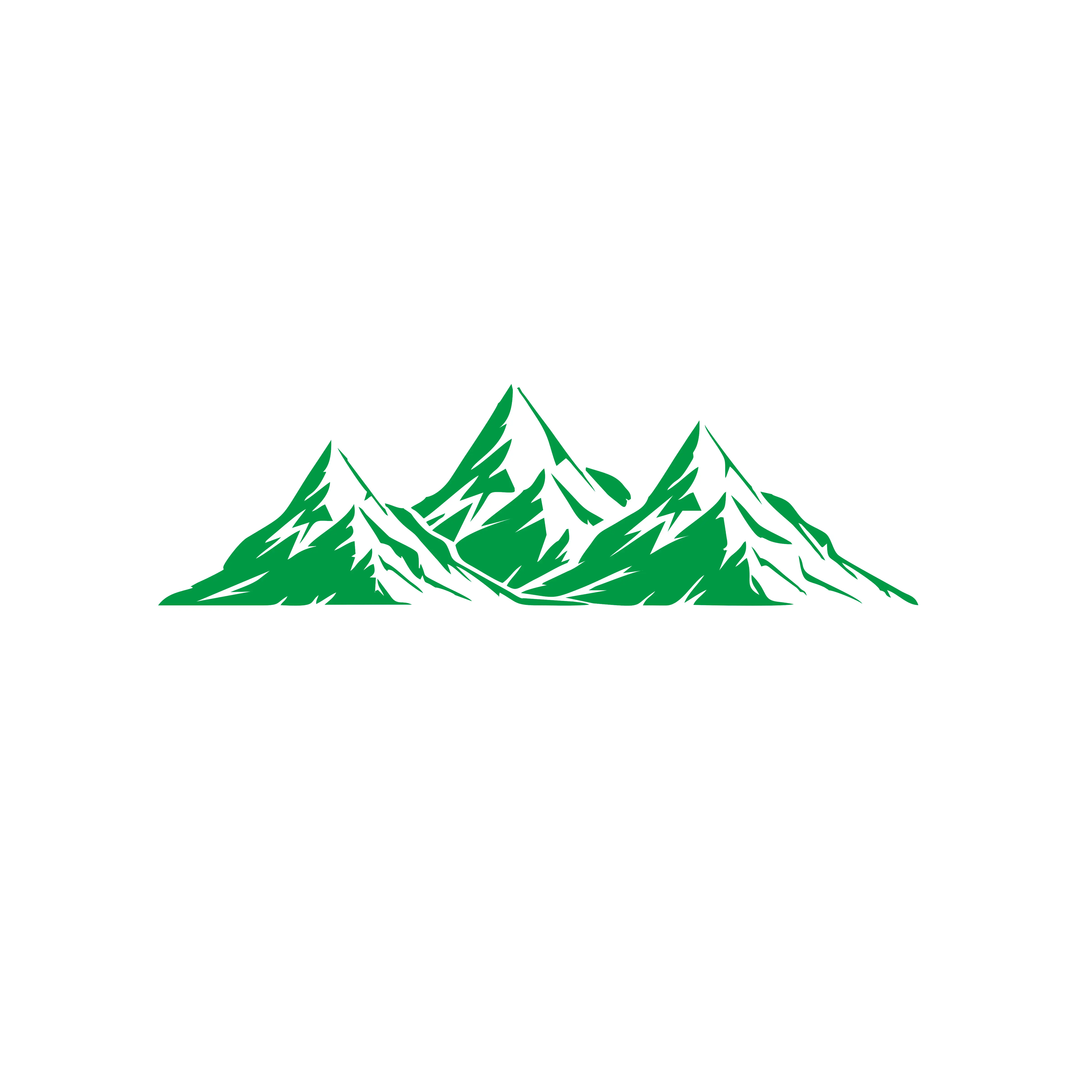 

Vinyl Mountain Stickers Outdoor Bumper Stickers or Adventure Stickers, Black or white or laser or others