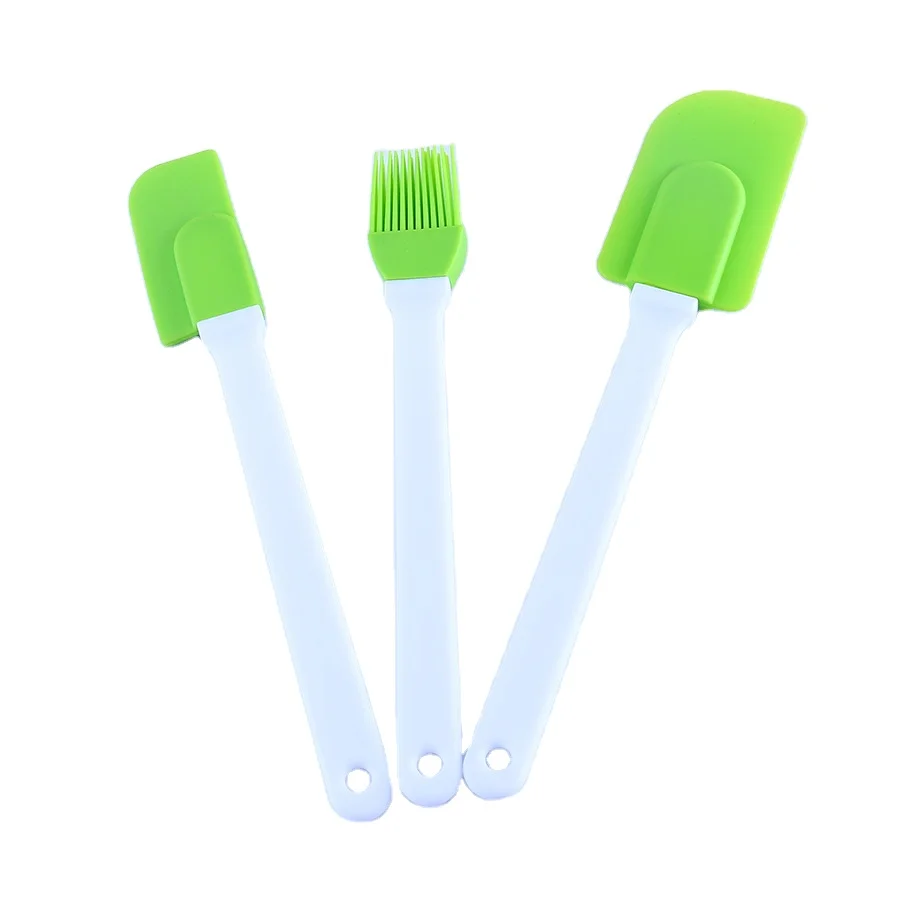 

Amazon Top Seller Spatula Set Silicone Handle utensils spatula spoon set with color handle, Customized color