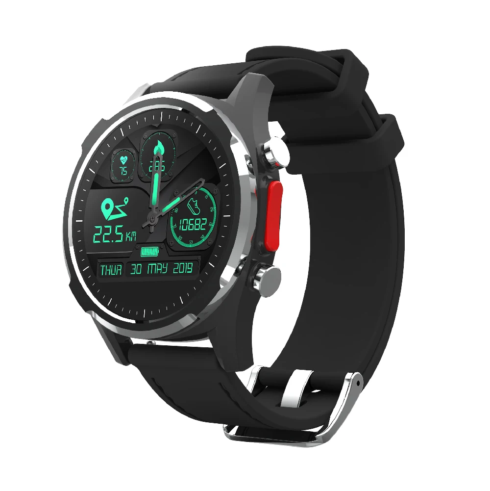 

Sport Smart Android/Ios Watch Factory Wholesale Smart Embedded GPS Sport Watch Waterproof IP67, Black, blue,grey