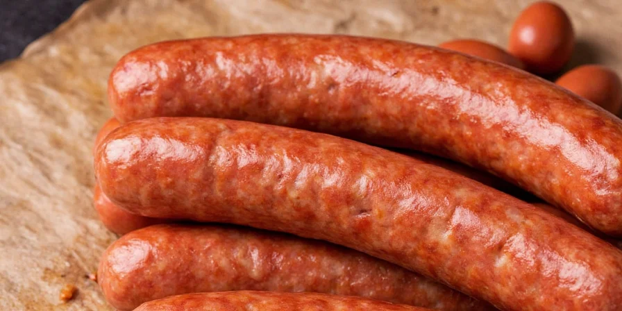 Spicy Italian Sausage on Grill