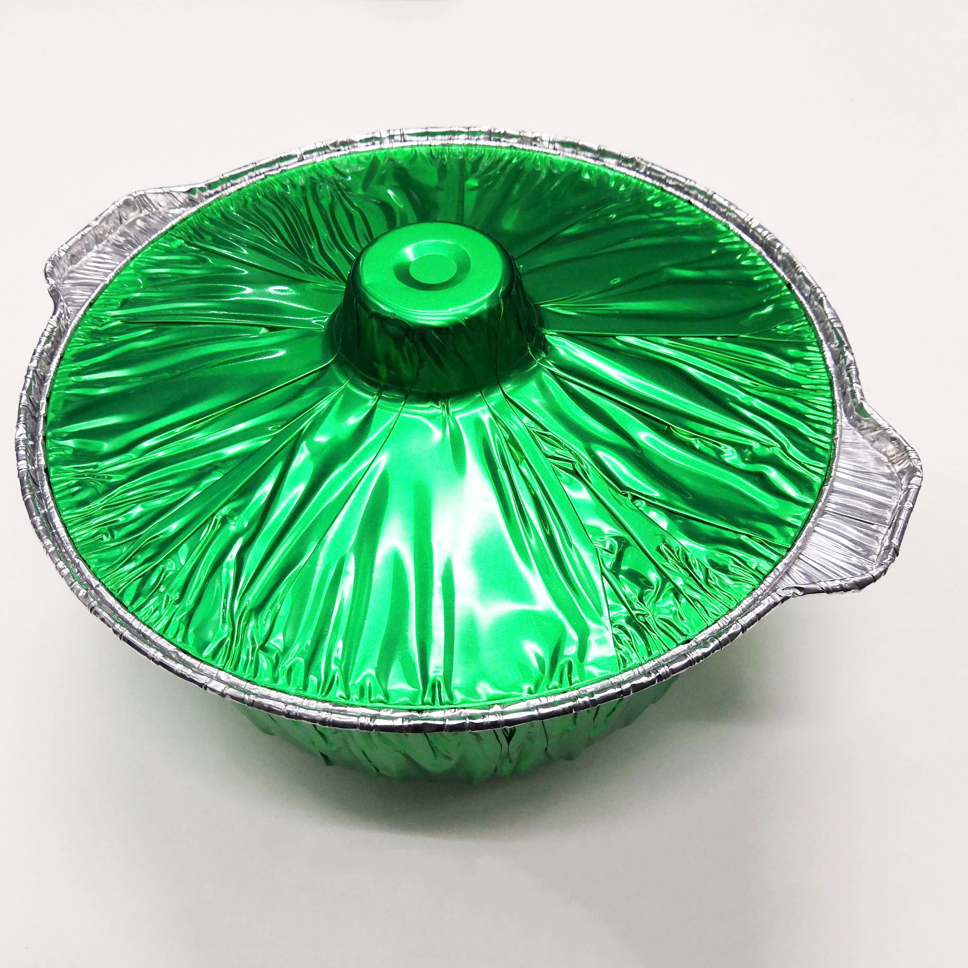 Food Grade Disposable Containers Deep Aluminium Foil Pot For Restaurant