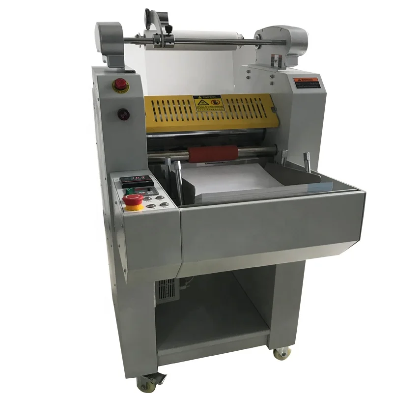 
Automatic paper feeder and automatic cutter roll laminator 