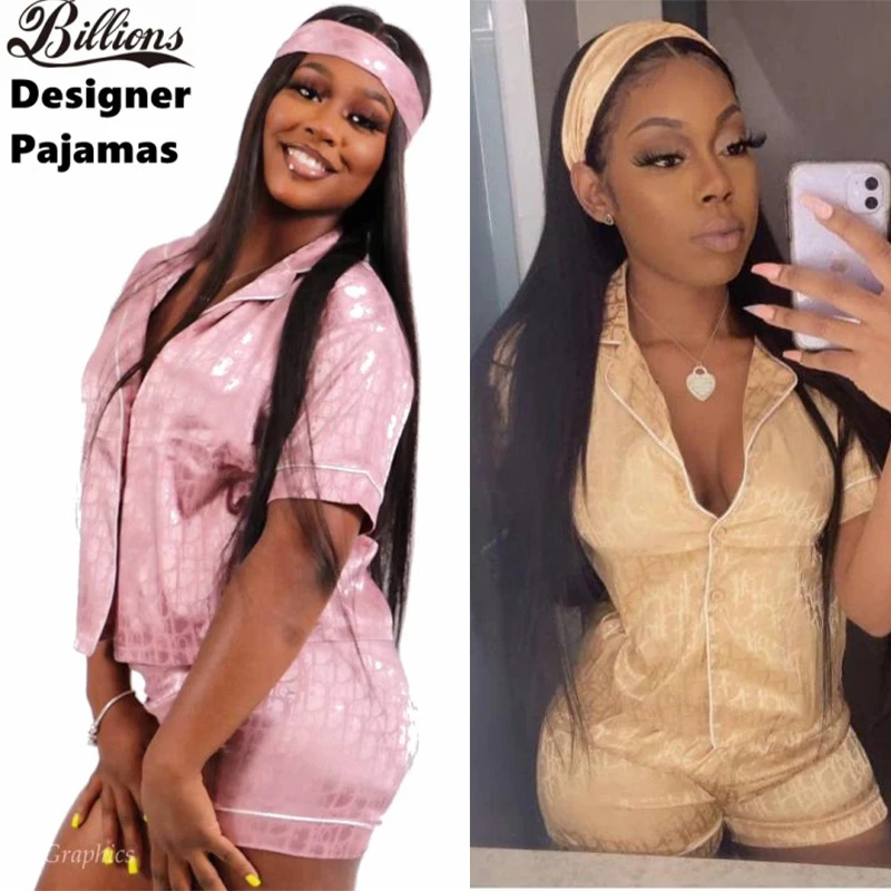 

2021 Wholesale Summer Cardigan Short Sleeve Nighty Sleepwear Suit Female Nightwear Silk women Pajamas Set For Women, Customized color