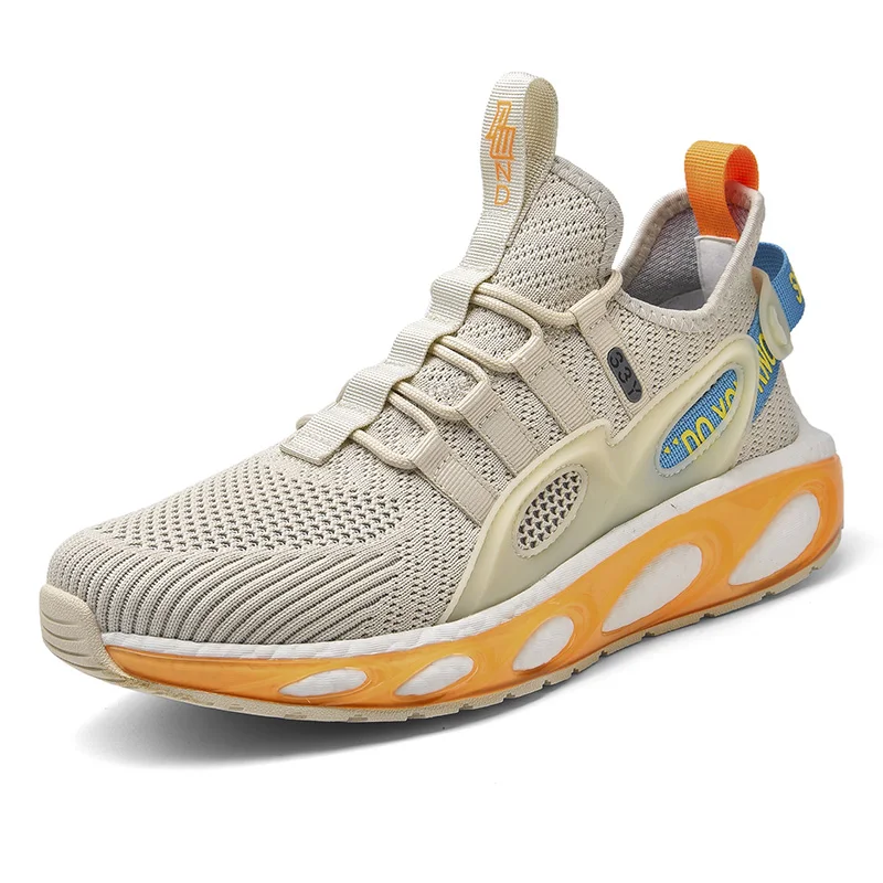 

New hot casual shoes breathable fashion men's sports running shoes factory wholesale cheap