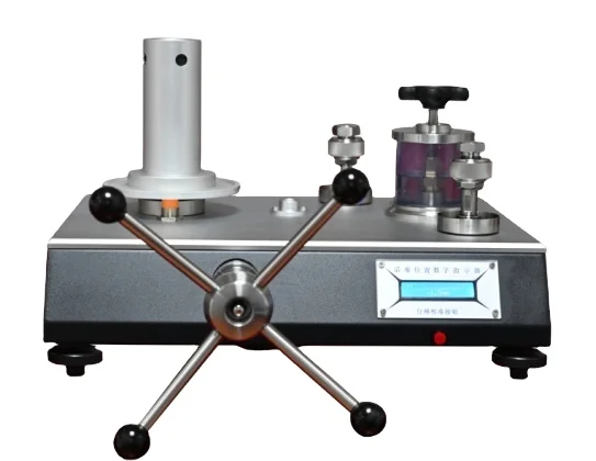 
Hot sale Piston type pressure gauge Dead weight tester 