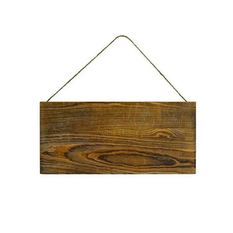 wooden signs