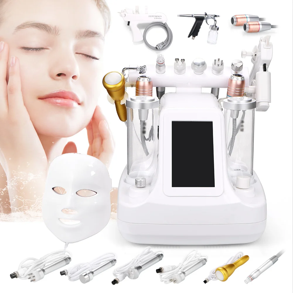 

Multifunctional led skin rejuvenation hydro dermabrasion facial machine for sale