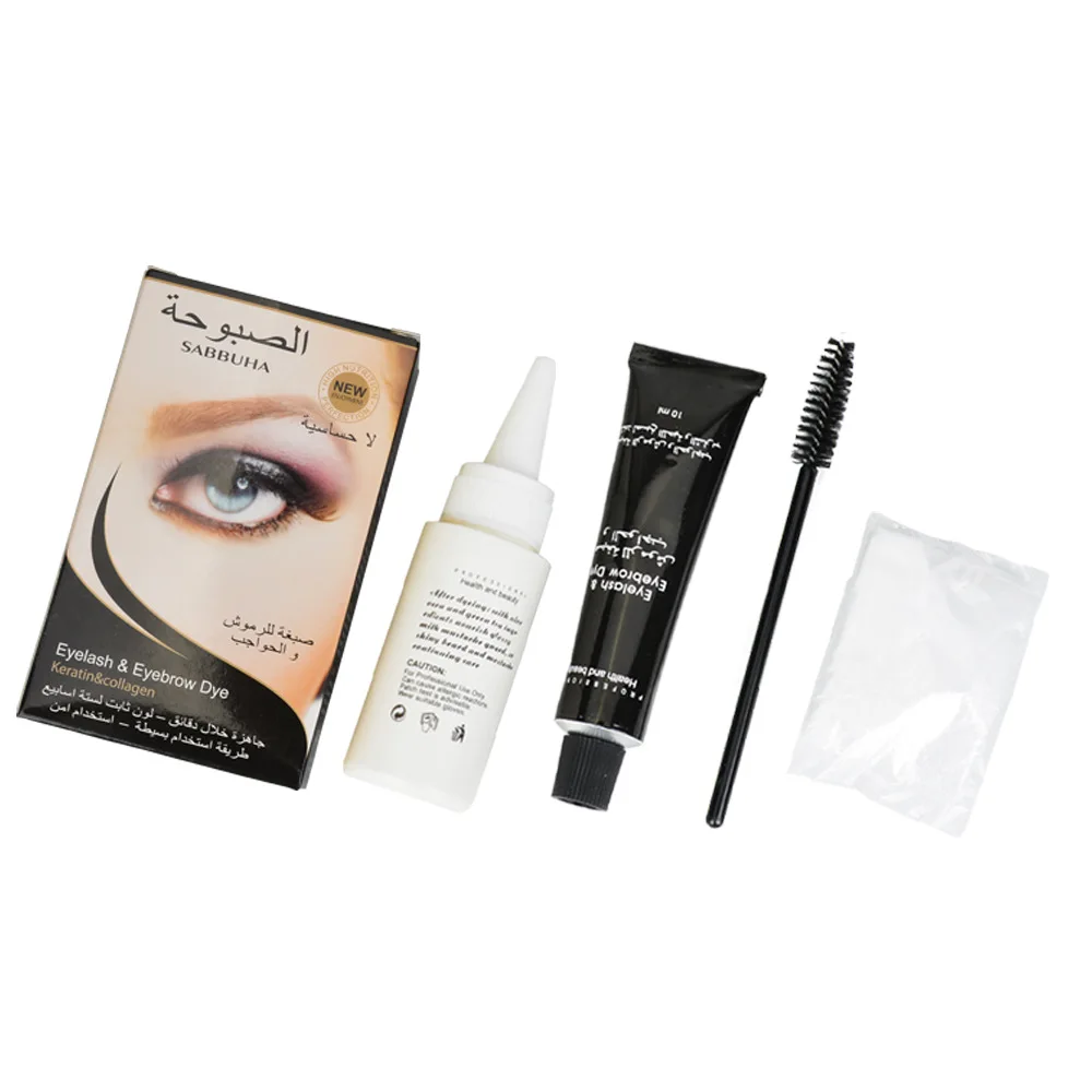 

Professional Long Lasting 4-6 Weeks Lash Tint Private Label Eyebrow Henna 3 Colors Brow Tint Dye Kit