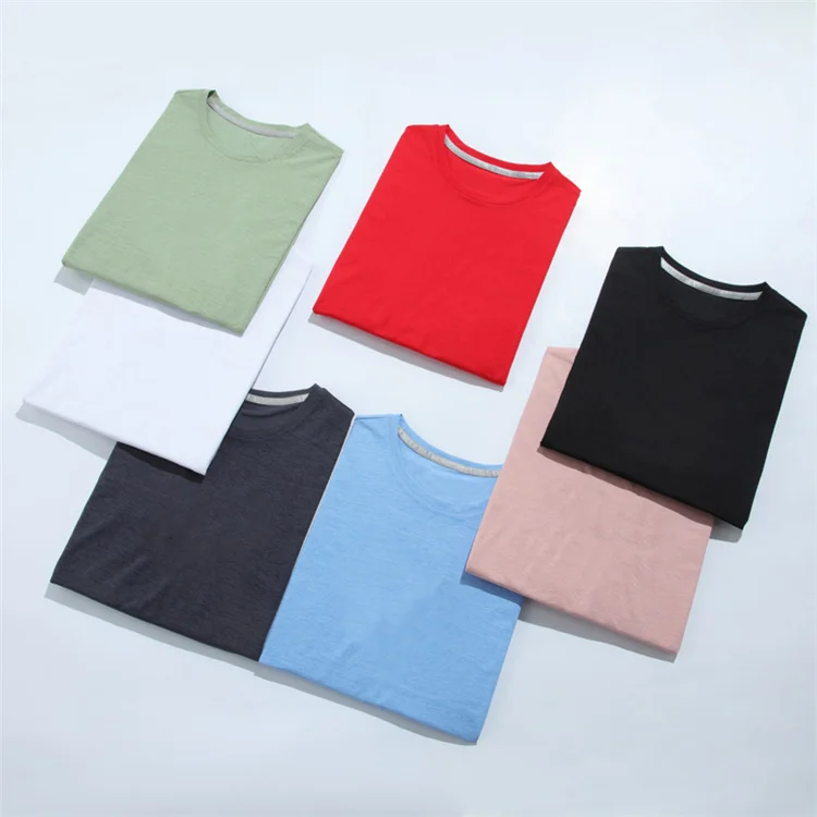 

Short Sleeve Sports Sweat Men Plain Couple Urban Active Wear Solid T Shirt For Love