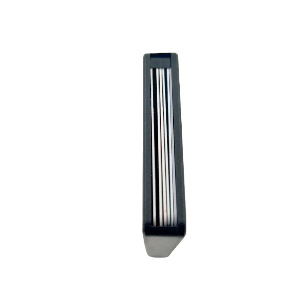 

hot sale RFID carbon fiber cards bounce for business id credit card, Black,silver