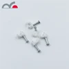 22mm HD-24 heating cute wire cord Circle flat metal spring Nail Cable Clips