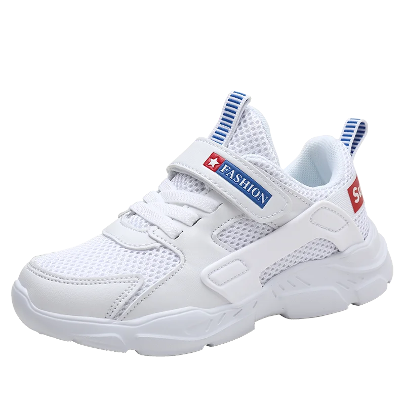 

China manufacturer fashion casual sport children shoes boys shoes, Black-red,blue-orange,white