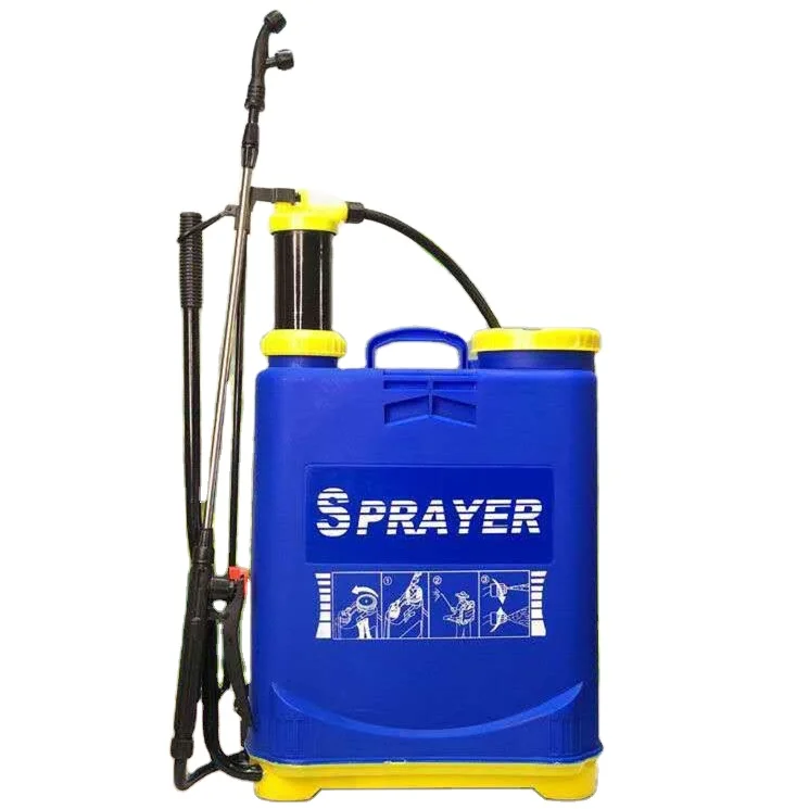 

agriculture garden orchard portable knapsack manual pressure pump chemical sprayer, Blue