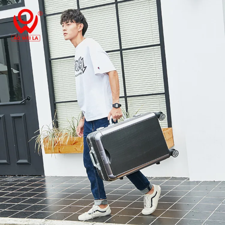 
Wholesale pc luggage travel carry on suitcase usb For Smart Luggage 