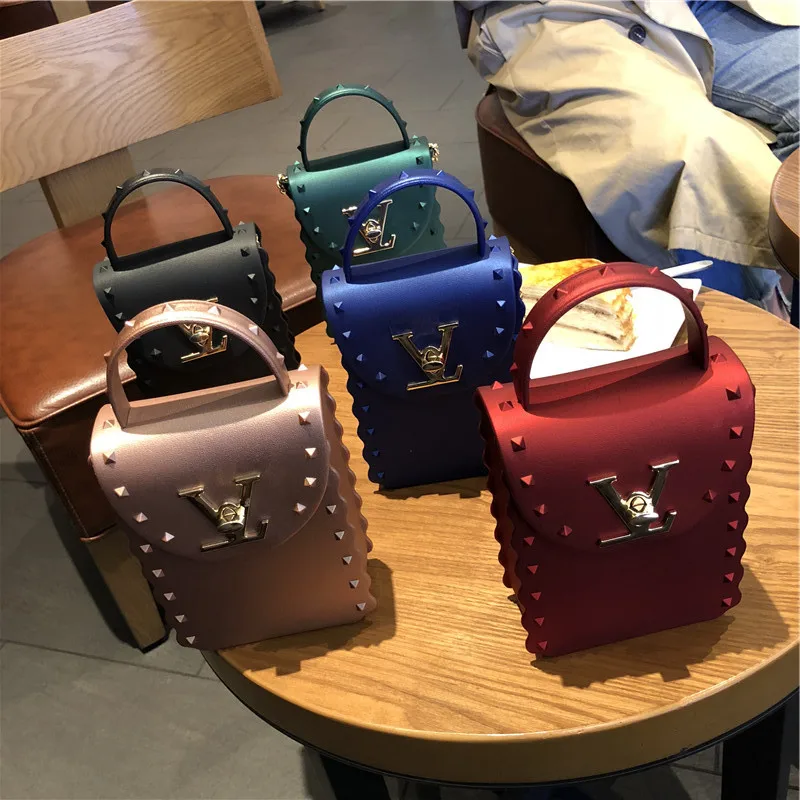 

wholesale New arrivals mobile phone bags designers handbags famous brands jelly luxury and purse hand bags women handbags ladies, 7 colors