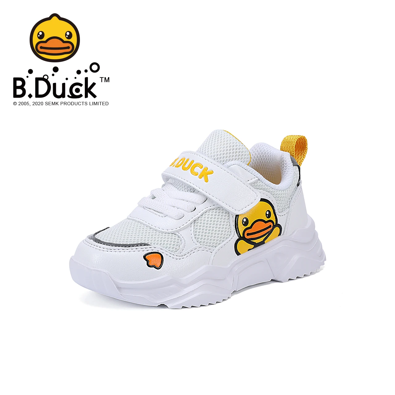 

B.DUCK Children's Shoes Girls Casual Shoes 2021 New Breathable Mesh Sneakers Slip On Summer Unisex Spring, Yellow