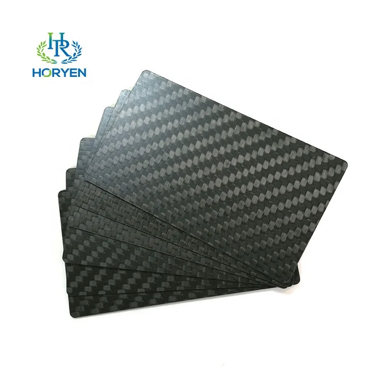 

Customized carbon business card factory