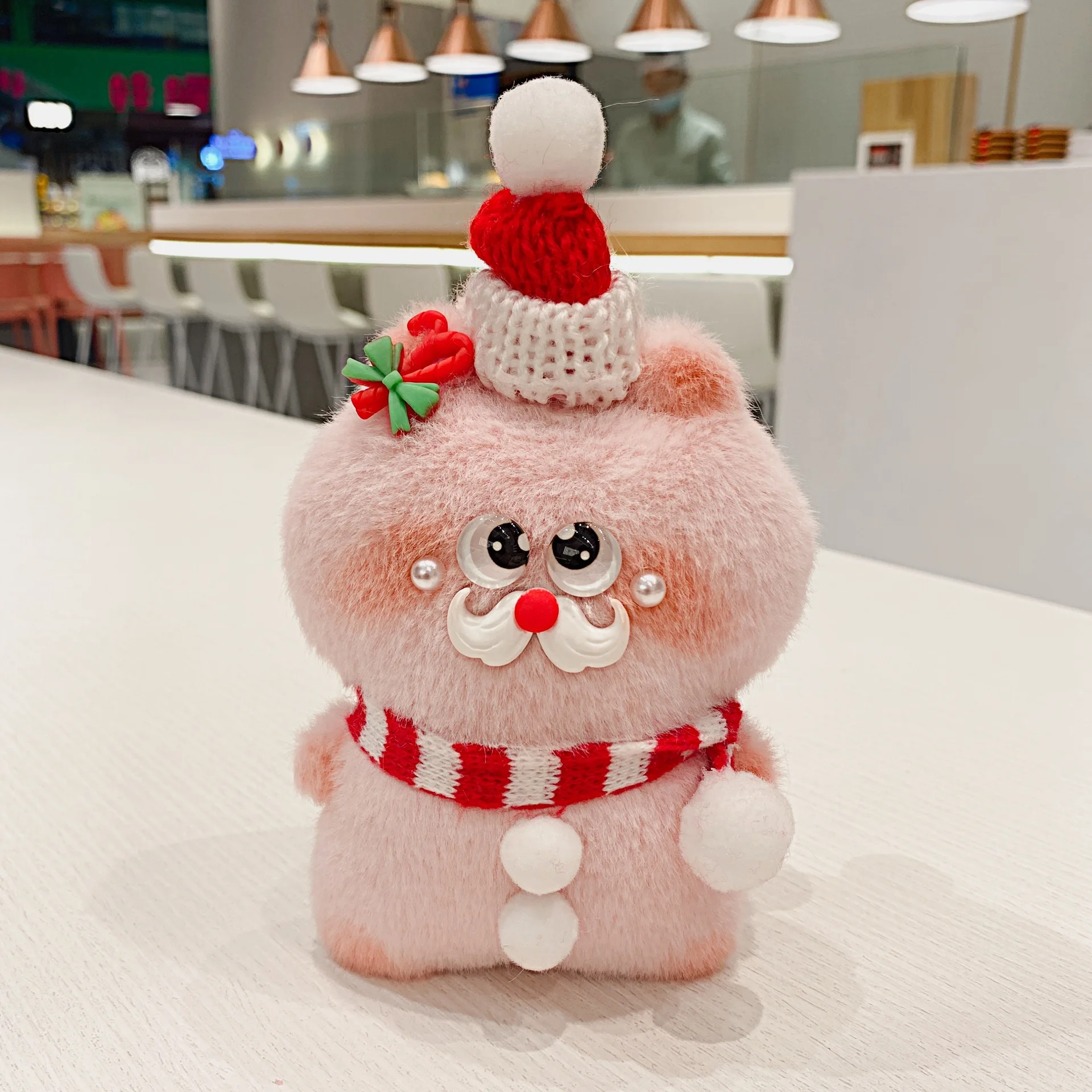 

Stuffed Merry Christmas Hamster Toy Doll 13 CM Soft Toys for Kid's Girl's Xmas Day Gift