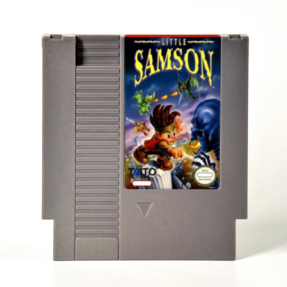 

Top Quality PCB Video Game Card 72 Pins 8 Bit Little Samson For NES Games Cartridge