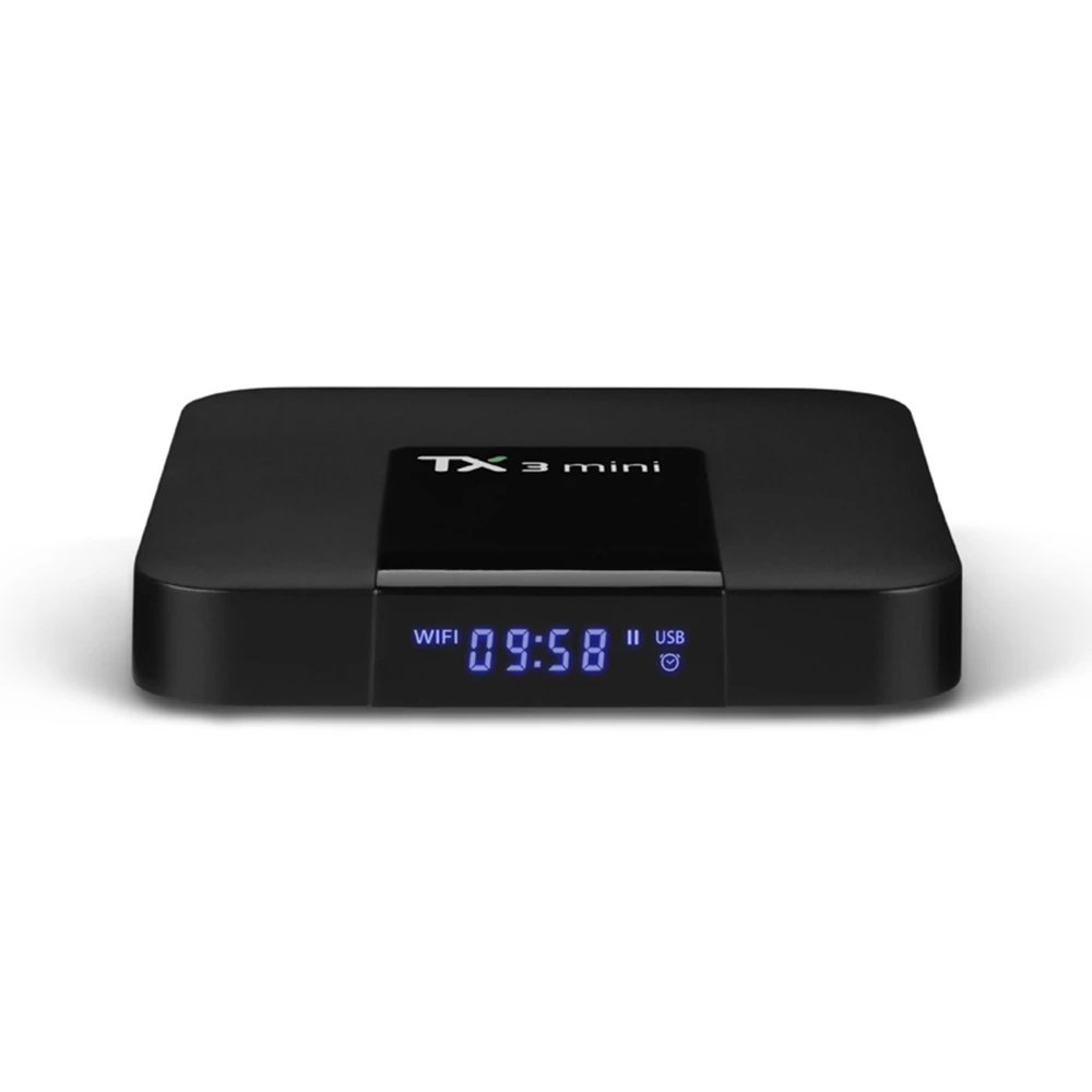 

Android TV Box TX3 Mini 2GB/16GB S905W Quad Core Android 9.0 Media Player Better Than X96 Mini Set Top Box