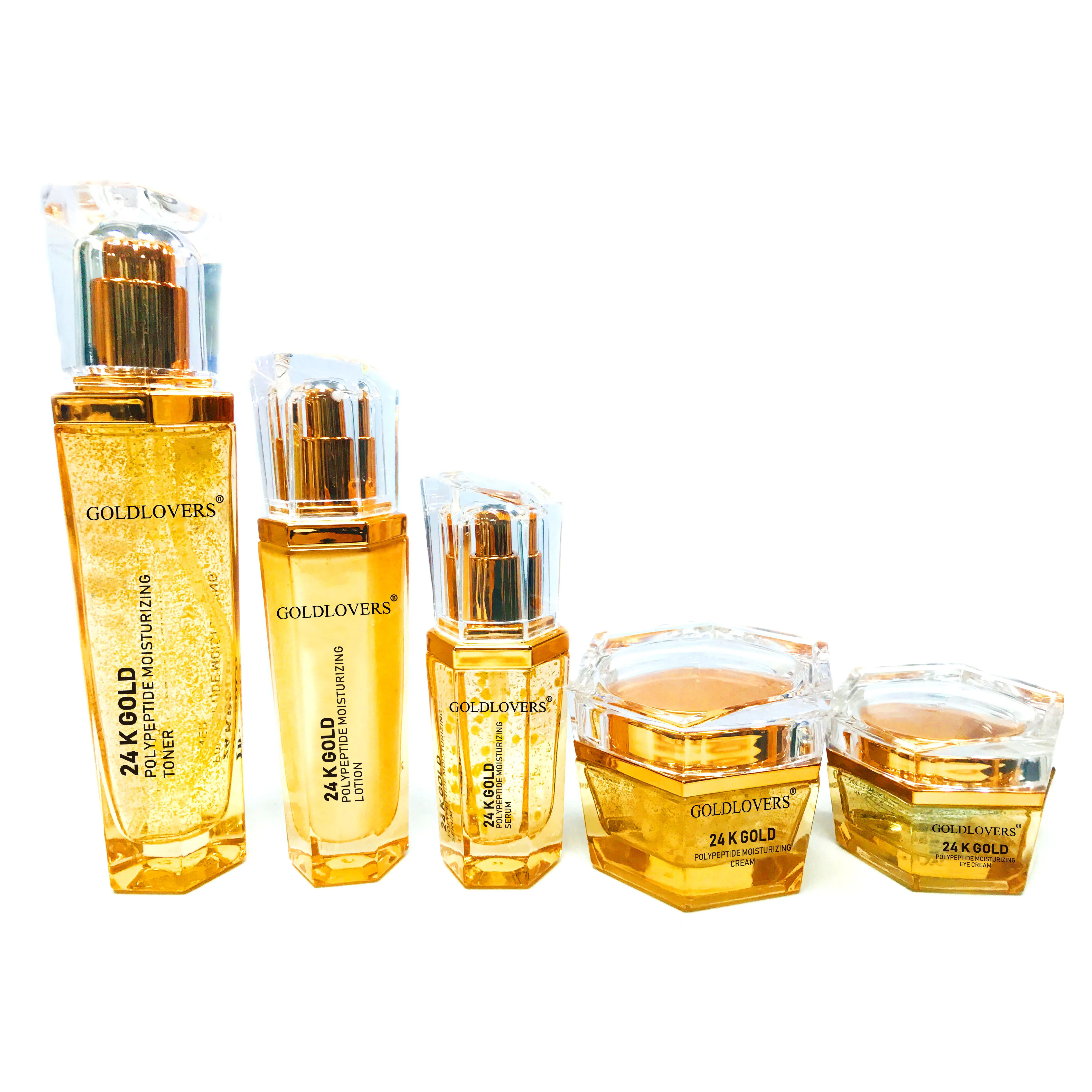 

Private label 24K gold Polypeptide Moisturizing Set series