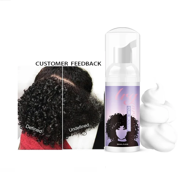 

Your own label lightweigh rich foam hair styling foam mousse with silk protein and vitamin