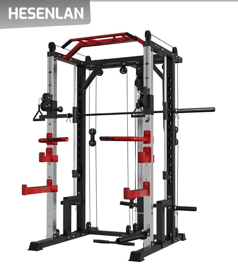 

SF-2302 Hesenlan Gym Fitness Weight Lifting Smith Machine Equipment Squat Rack