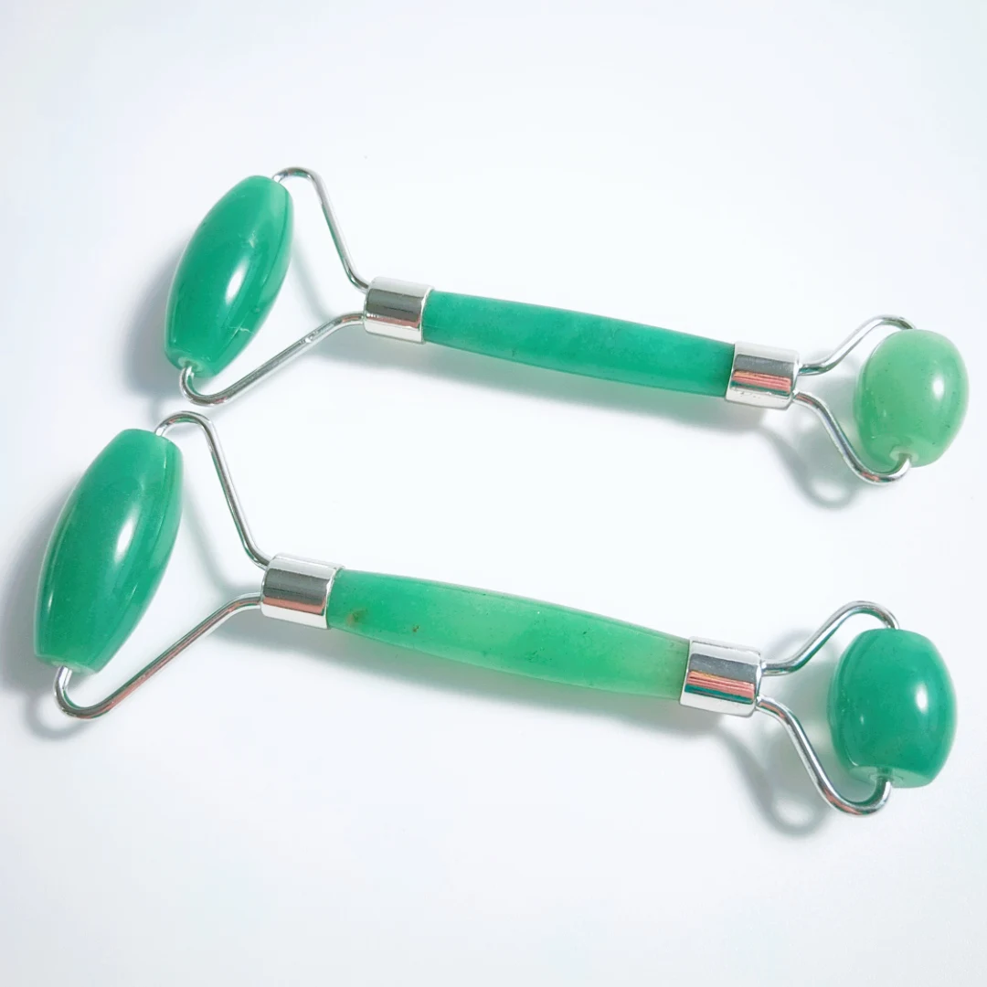 

100% natural aventurine face massage roller jade roller crystal jade roller