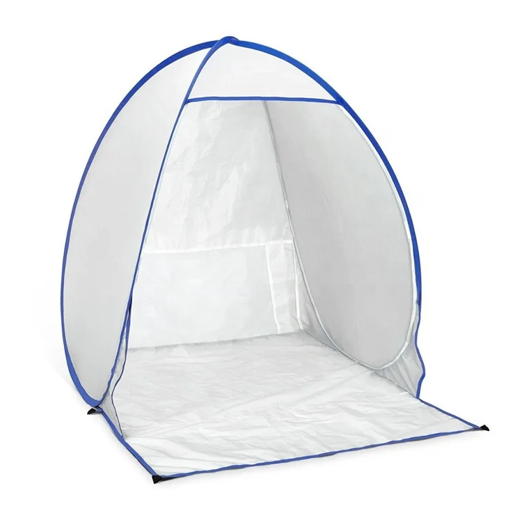 

small white spray tent easy clean for DIY paint work portable carry bag