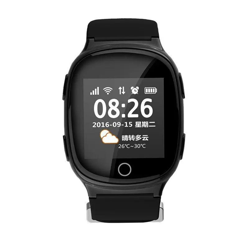 

H01 GPS tracker smart watch phone, elder SOS heart rate watch