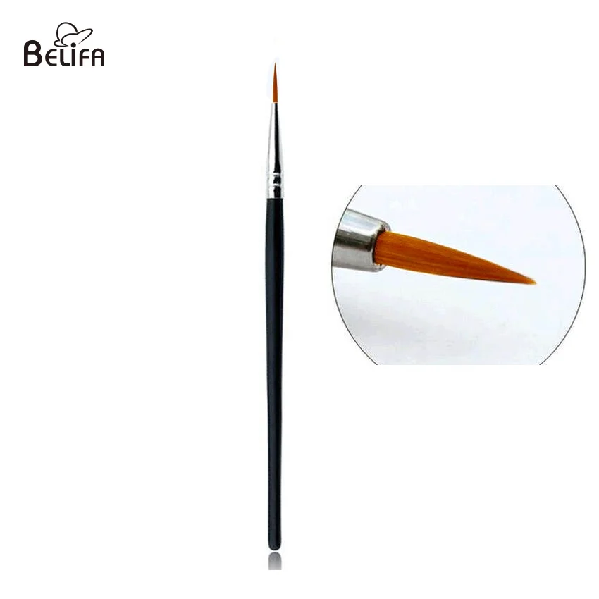 

Belifa high grade wood handle Liquid Eyeliner Brush, Customized color