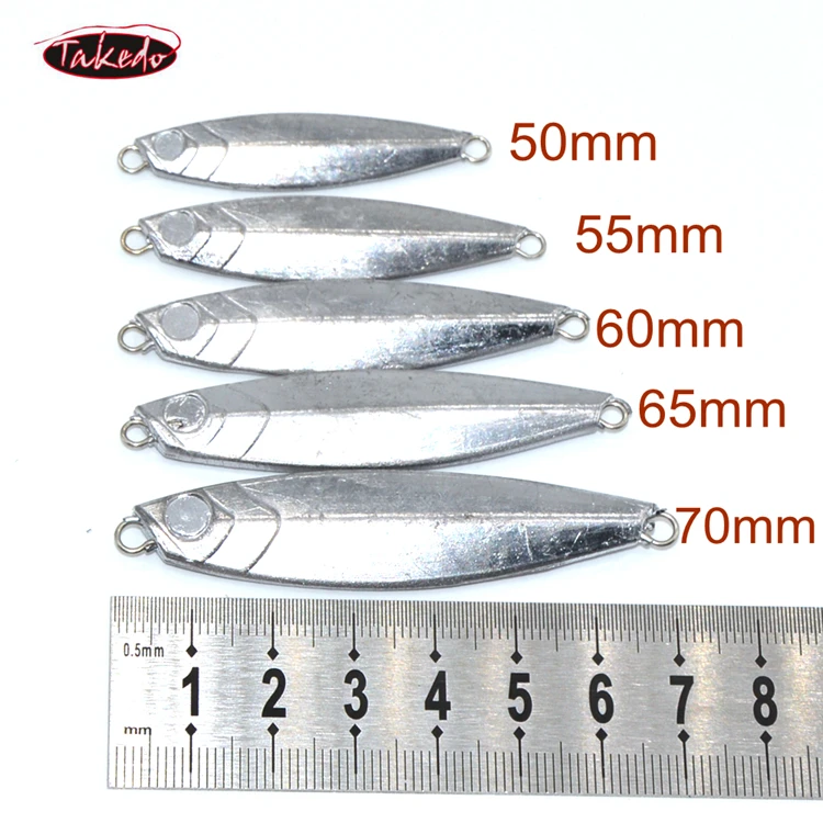 Takedo Gy02 10g 15g 20g 25g 30g Ima Saltwater Unpainted Blanks Jigging ...