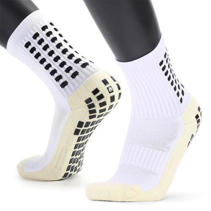 

Best selling non-slip sports socks breathable high anti-slip football soccer socks