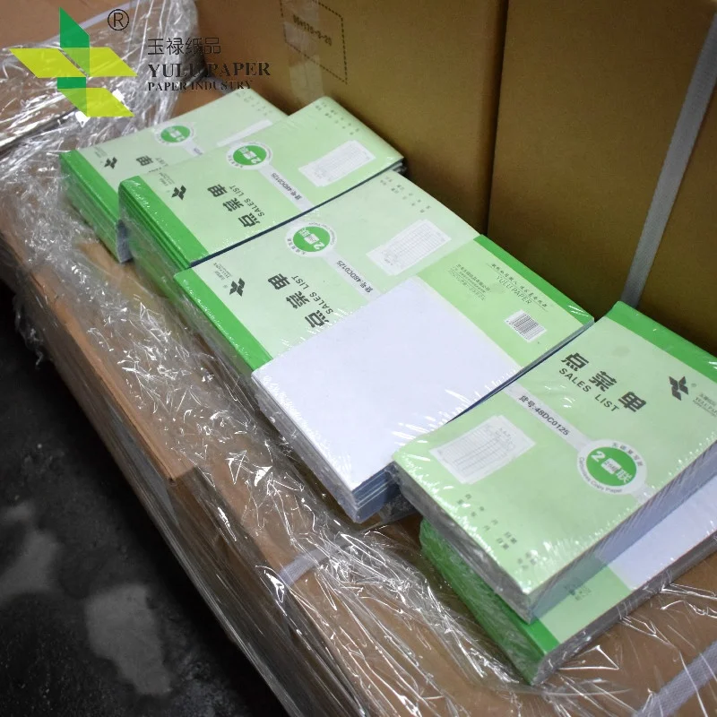 
Bulk buying custom 2ply/3ply invoice book printing 50-65g NCR paper receipt/bill book in duplicate/triplicate for Hotel 