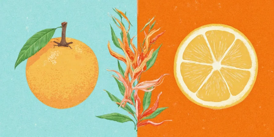 Step-by-step photos of making candied orange peels